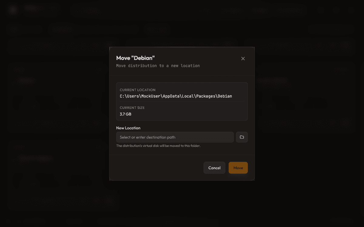 Move Distribution