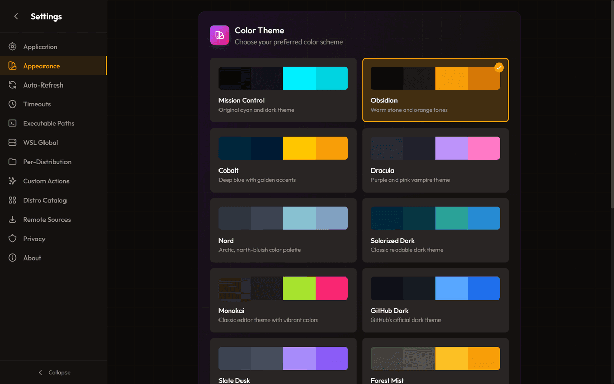 Theme Selection